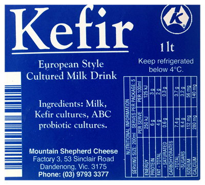 Picture of MOUNTAIN COW KEFIR 1L