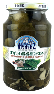 Picture of MELEN GHERKINS GARLIC HERB 900ML