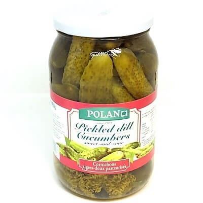 Picture of POLAN SWEET & SOUR GHERKINS 860G