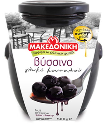 Picture of MAKEDONIK SOUR CHERRY PRESERVE 500G