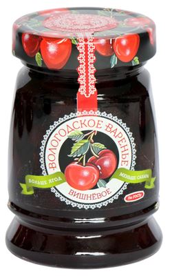 Picture of VOLOGODSKY CHERRY PRESERVE 370G