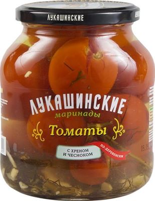 Picture of LUKASHINO TOMATO WITH GARLIC 670G