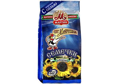 Picture of MARTINA SALTED  SUNFLOWER SEEDS 500G