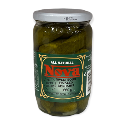 Picture of NOVA SWEET & SOUR GHERKINS 660G