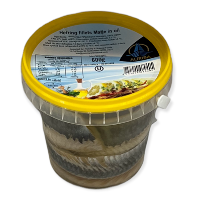 Picture of LATIS HERRING FILLETS IN OIL 600G