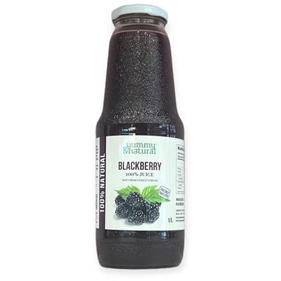 Picture of Y&N BLACKBERRY JUICE 100% 1L
