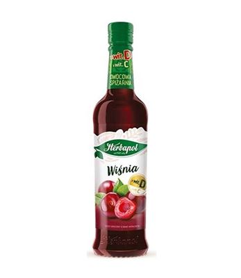 Picture of HERBAPOL CHERRY SYRUP 420 ML