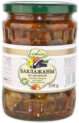 Picture of LIDIA EGGPLANT GEORGIAN STYLE 550G