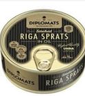 Picture of DIPLOMAT SMOKED SPRATS IN OIL 160G