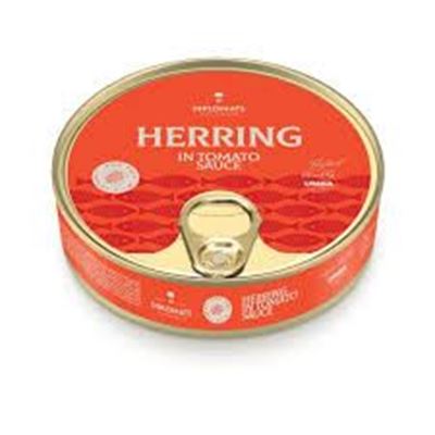 Picture of DIPLOMATS HERRING TOMATO SAUCE 160G