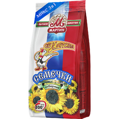 Picture of MARTIN 3 MIX SUNFLOWER SEEDS 200G