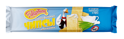 Picture of MARTIN POTOTO CHIPS S/CREAM & ONION 100G