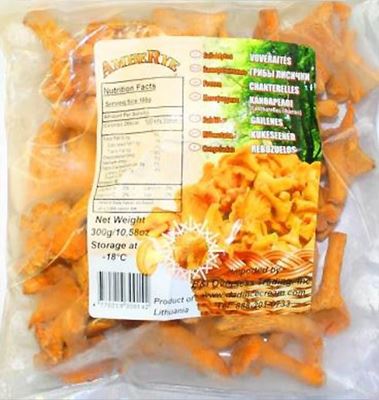 Picture of AMBER RYE FROZEN CHANTARELLES 300G