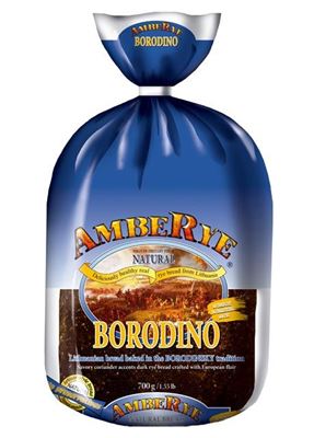 Picture of AMBER RYE BORODINSKIY BREAD 700G