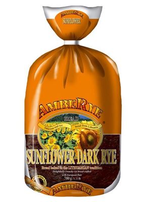 Picture of AMBER RYE SUNFLOWER SEED BREAD 700G