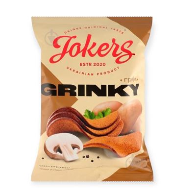 Picture of JOKER GRINKY RYE RUSKS MUSROOM 90G